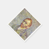 Selbstportrait Vincent Willem van Gogh Serviette (Ecke)