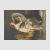 Selbstportrait von Adele Romany Seidenpapier (Vorderseite)