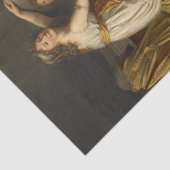 Selbstportrait von Adele Romany Seidenpapier (Ausschnitt)