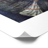 Selbstportrait von Albrecht Durer Poster (Ecke)