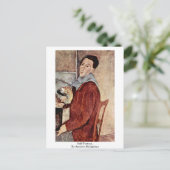 Selbstportrait. von Amedeo Modigliani Postkarte (Stehend Vorderseite)