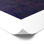 Selbstportrait. von Carel Fabritius Poster (Ecke)