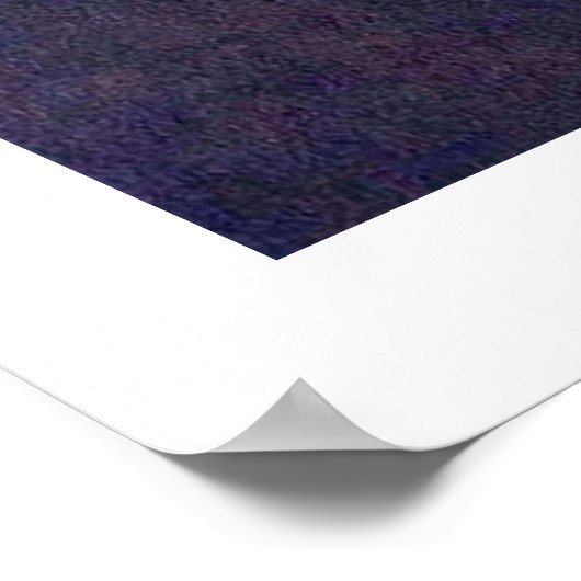 Selbstportrait. von Carel Fabritius Poster (Ecke)