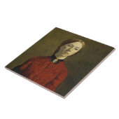 Selbstportrait (von Gwen John) Fliese (Seite)