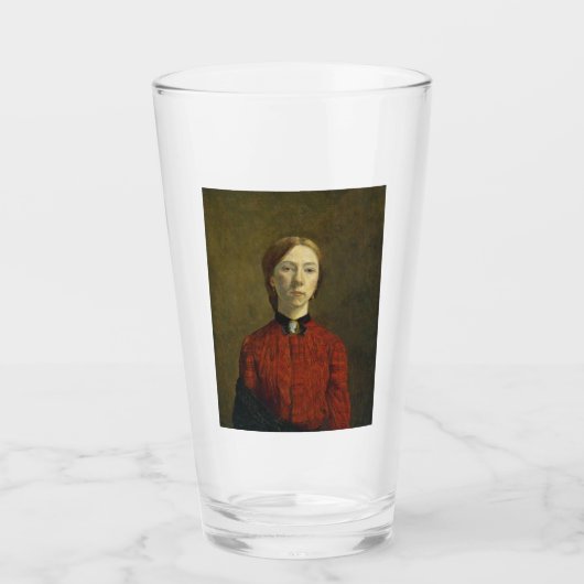 Selbstportrait (von Gwen John) Glas (Vorderseite)