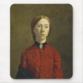 Selbstportrait (von Gwen John) Mousepad