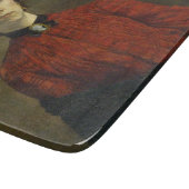 Selbstportrait (von Gwen John) Schneidebrett (Ecke)