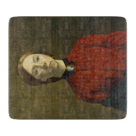 Selbstportrait (von Gwen John) Schneidebrett