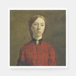 Selbstportrait (von Gwen John) Serviette