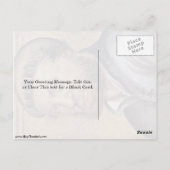 Selbstportrait von Hans Holbein dem Jüngeren Postkarte (Rückseite)