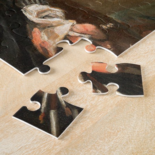 Selbstportrait von Judith Leyster Puzzle (Seite)