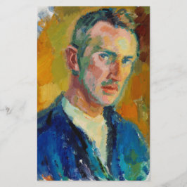 Selbstportrait (von Magnus Enckell) Briefpapier