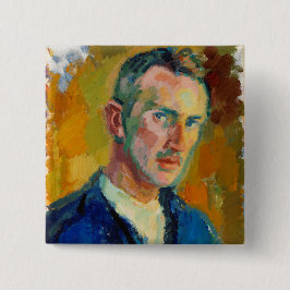 Selbstportrait (von Magnus Enckell) Button