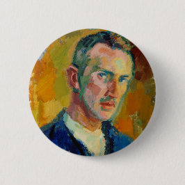 Selbstportrait (von Magnus Enckell) Button