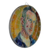 Selbstportrait (von Magnus Enckell) Dartscheibe (Vorderseite Links)