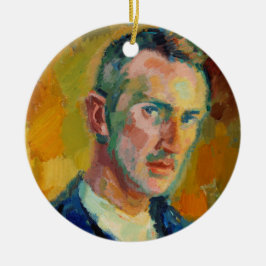 Selbstportrait (von Magnus Enckell) Keramik Ornament