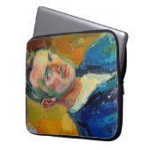Selbstportrait (von Magnus Enckell) Laptopschutzhülle (Vorderseite Links)