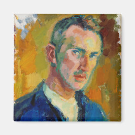 Selbstportrait (von Magnus Enckell) Magnet