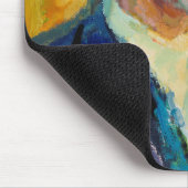 Selbstportrait (von Magnus Enckell) Mousepad (Ecke)