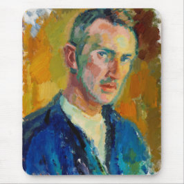 Selbstportrait (von Magnus Enckell) Mousepad