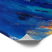 Selbstportrait (von Magnus Enckell) Poster (Ecke)