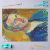 Selbstportrait (von Magnus Enckell) Seidenpapier (Basteln)