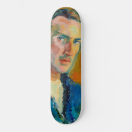 Selbstportrait (von Magnus Enckell) Skateboard