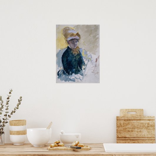 Selbstportrait von Mary Cassatt Poster (Küche)