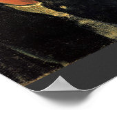 Selbstportrait von Paul Gauguin (beste Qualität) Poster (Ecke)