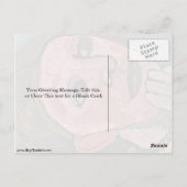 Selbstportrait von Paula Modersohn-Becker Postkarte (Rückseite)