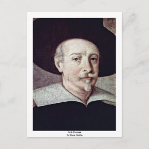 Selbstportrait von Reni Guido Postkarte
