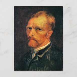 Selbstportrait von Vincent van Gogh 1886 Postkarte