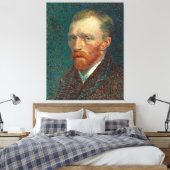 Selbstportrait von Vincent Van Gogh (1887) Leinwanddruck (Insitu (Schlafzimmer))
