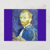 Selbstportrait von Vincent Van Gogh 1889 Postkarte (Vorderseite)