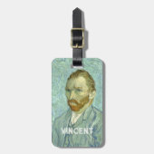 Selbstportrait von Vincent Van Gogh Gepäckanhänger (Vorderseite vertikal)