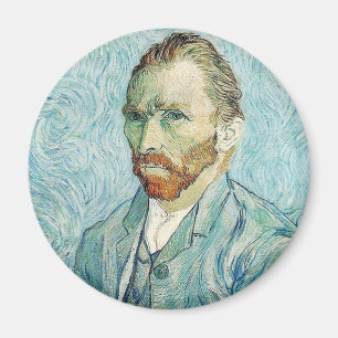 Selbstportrait von Vincent Van Gogh Magnet