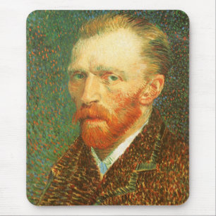 Selbstportrait von Vincent van Gogh Mousepad