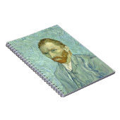 Selbstportrait von Vincent Van Gogh Notizblock (Rechte Seite)