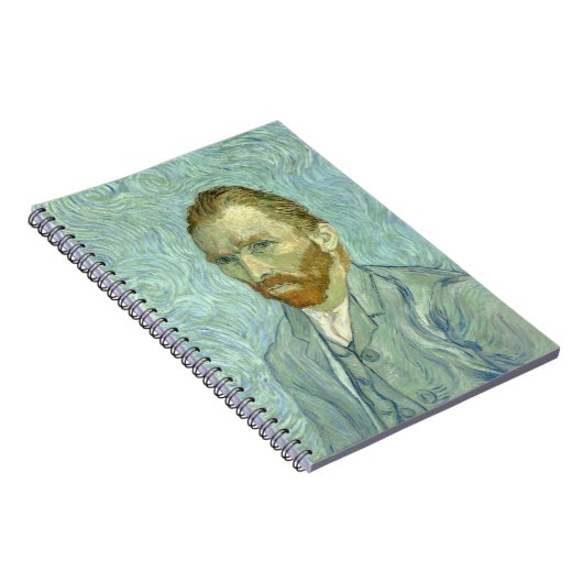 Selbstportrait von Vincent Van Gogh Notizblock (Rechte Seite)