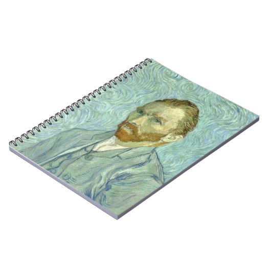 Selbstportrait von Vincent Van Gogh Notizblock (Linke Seite)