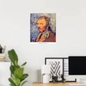 Selbstportrait von Vincent van Gogh Poster (Heimbüro)