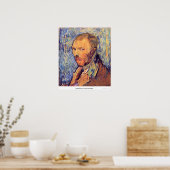 Selbstportrait von Vincent van Gogh Poster (Küche)