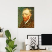 Selbstportrait von Vincent van Gogh Poster (Heimbüro)