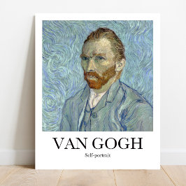 Selbstportrait von Vincent van Gogh Poster