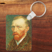 Selbstportrait von Vincent van Gogh Schlüsselanhänger (Rückseite)