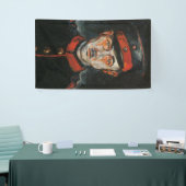 Selbstportrait (von Walter Gramatté) Banner (Messeveranstaltung)