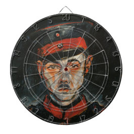 Selbstportrait (von Walter Gramatté) Dartscheibe