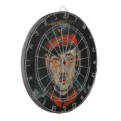 Selbstportrait (von Walter Gramatté) Dartscheibe (Vorderseite Links)