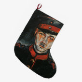 Selbstportrait (von Walter Gramatté) Großer Weihnachtsstrumpf (Vorderansicht (hängend))