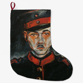 Selbstportrait (von Walter Gramatté) Großer Weihnachtsstrumpf